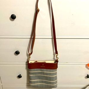 Striped Spartina bag